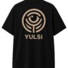 T-shirt oversize classique Noir D YULSI Original