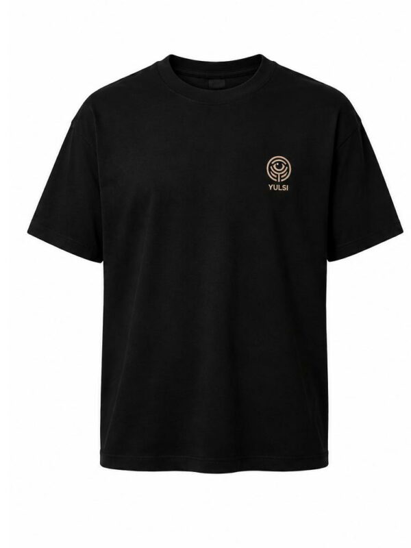 T-shirt oversize classique Noir F YULSI Original