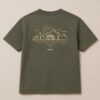 TEE MINI KAKI dos VANLIFE YULSI Mini Vanlife - Kaki