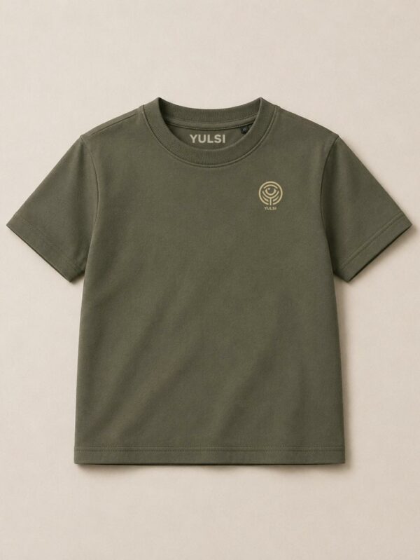 TEE MINI KAKI face YULSI Mini Vanlife - Kaki