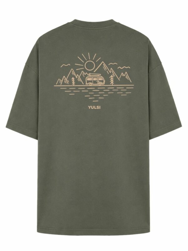 TEE Vanlife Khaki dos1 YULSI Vanlife - Kaki