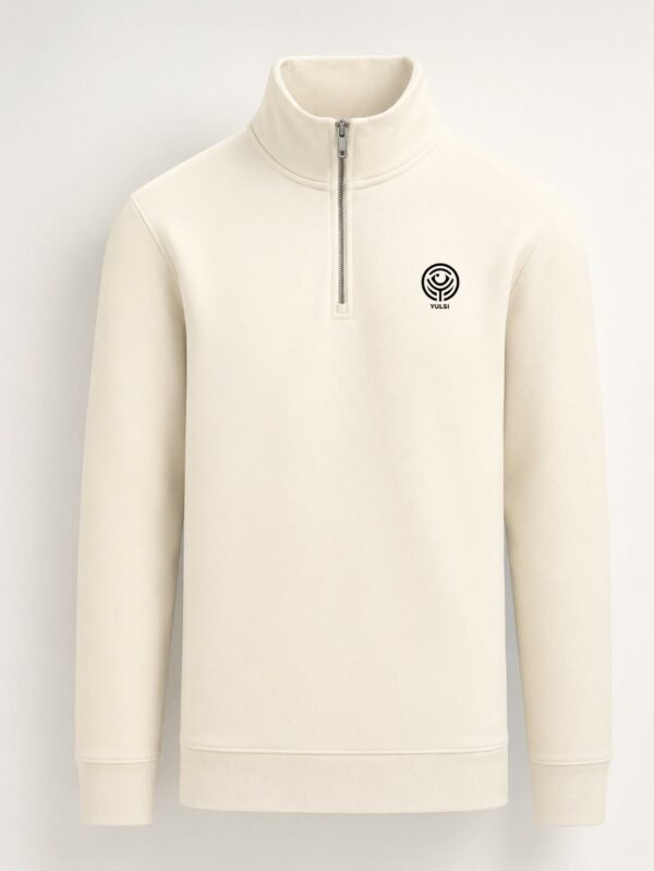 NS428 - Sweat-shirt - beige Essential Quarter Zip