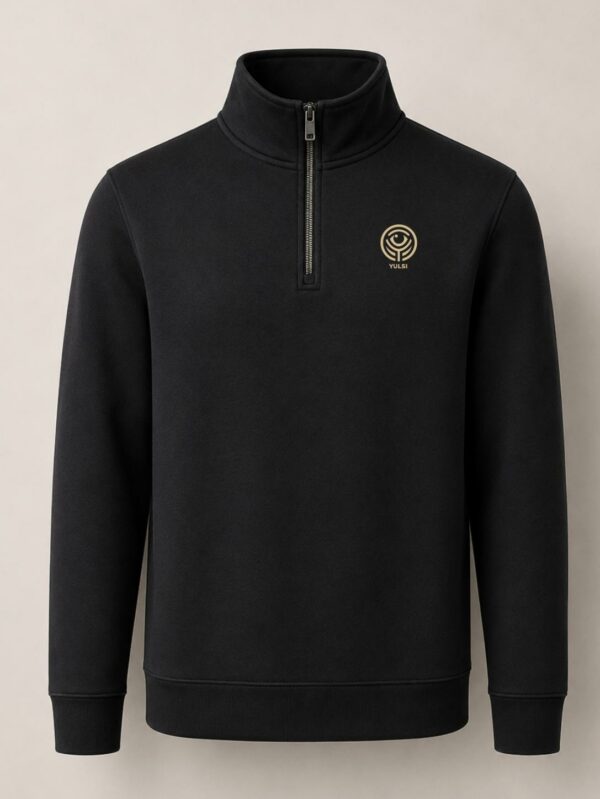 NS428 - Sweat-shirt - black Essential Quarter Zip